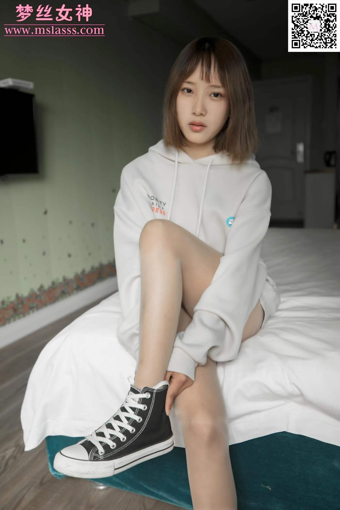 [MSLASS梦丝女神] 2020.03.12 NO.098 梦洁 初恋短发妹 [69P]插图8